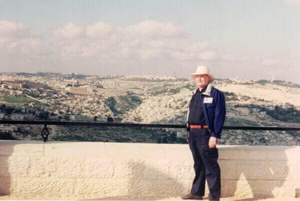 The Old City of Jerusalem Viewed From the Haas Premenade