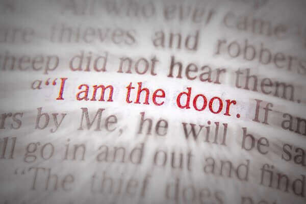 I Am the Door Scripture Verse