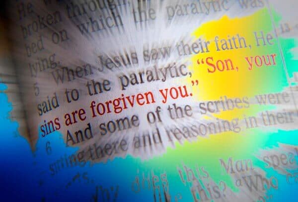 Scripture Text Mark 2:5